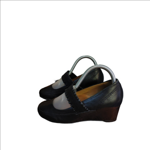 Nurture Hells Mary Jane Wedge Size 7M